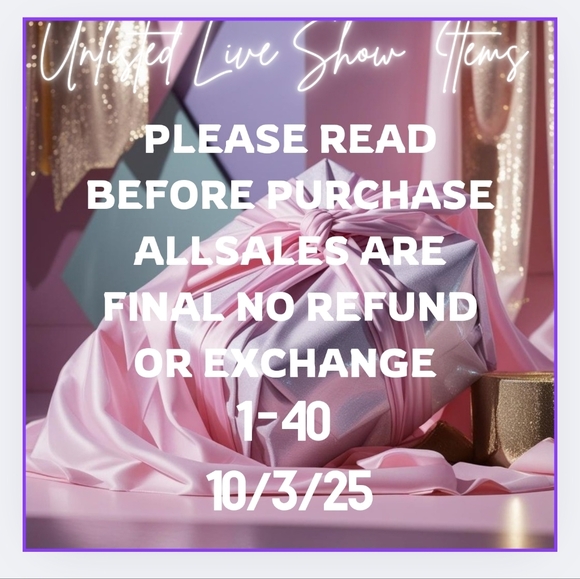 Other - Unlisted 10/3